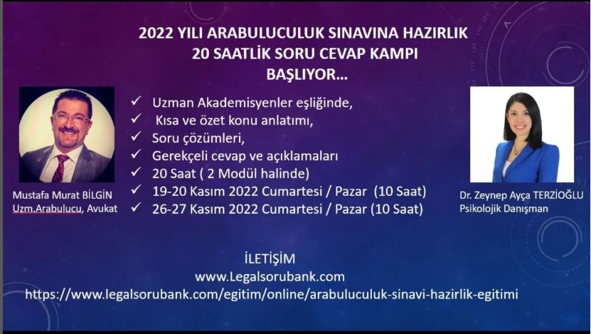 Arabuluculuk Sınavı Video Eğitimleri
